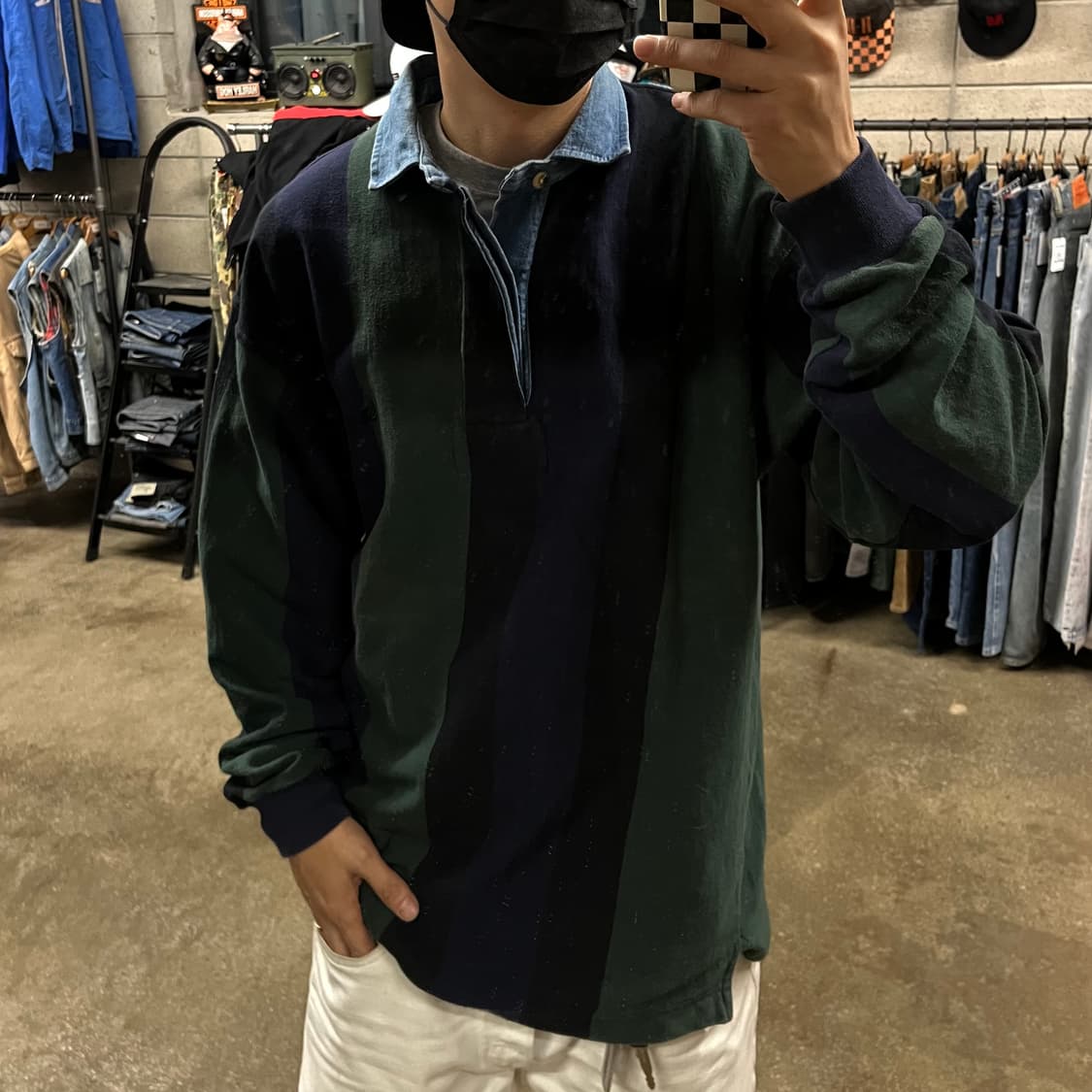 00s 노티카 스트라이프 럭비티 (105-110) 상품이미지6