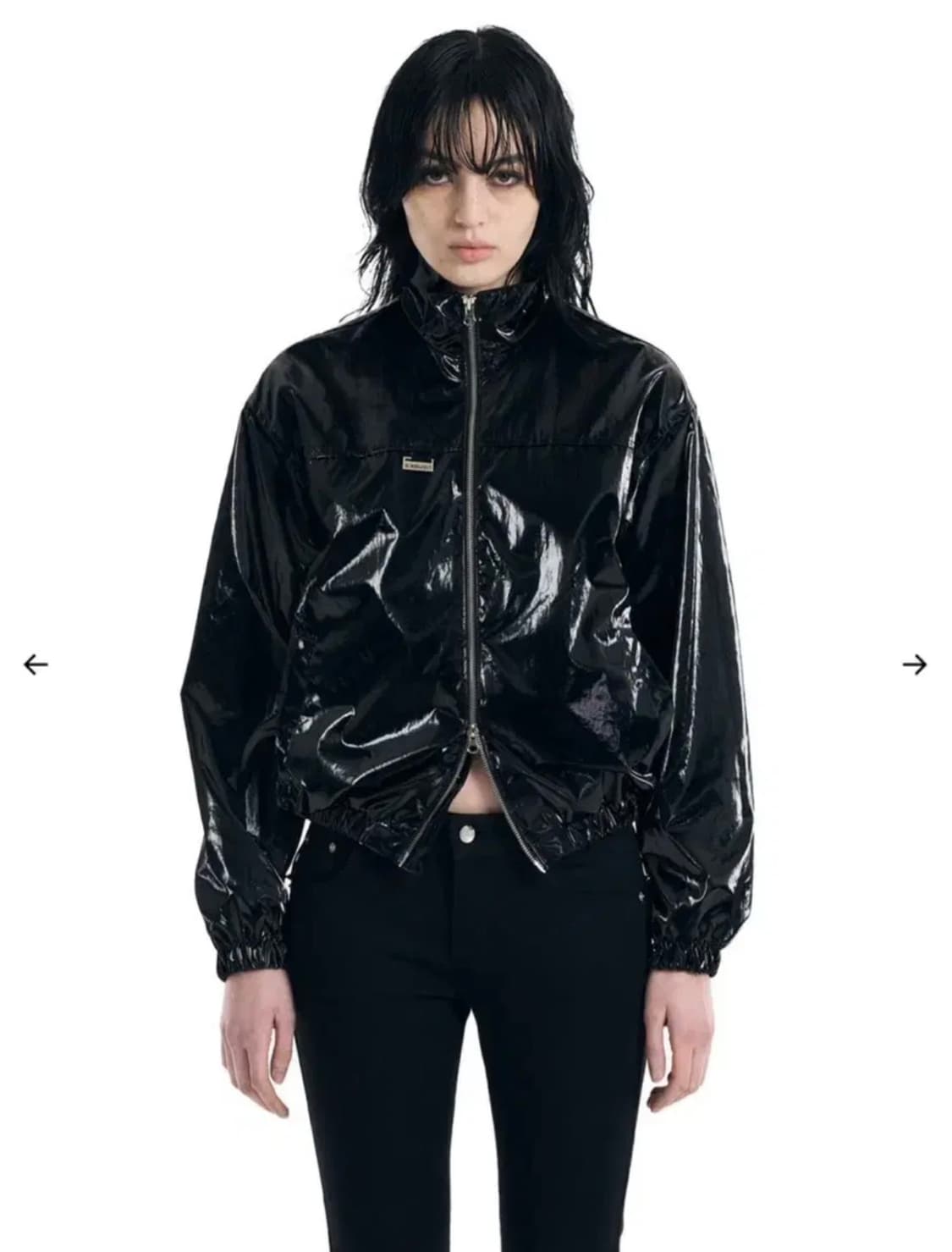 보헤미안서울 코팅 윈드브레이커 자켓 상품이미지1