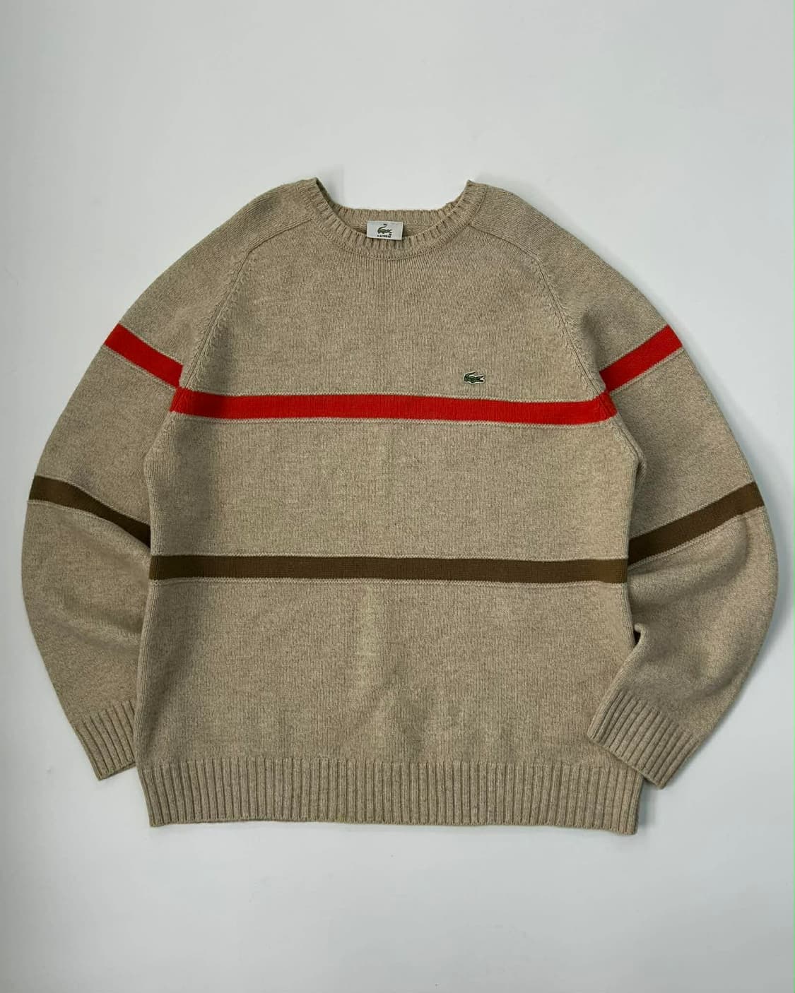 [105] 라코스테 울 100% 니트 스웨터 상품이미지1