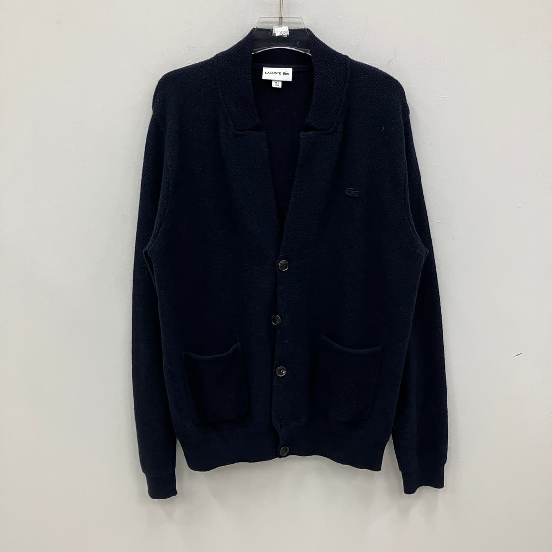 라코스테 네이비 니트 가디건 M 상품이미지1