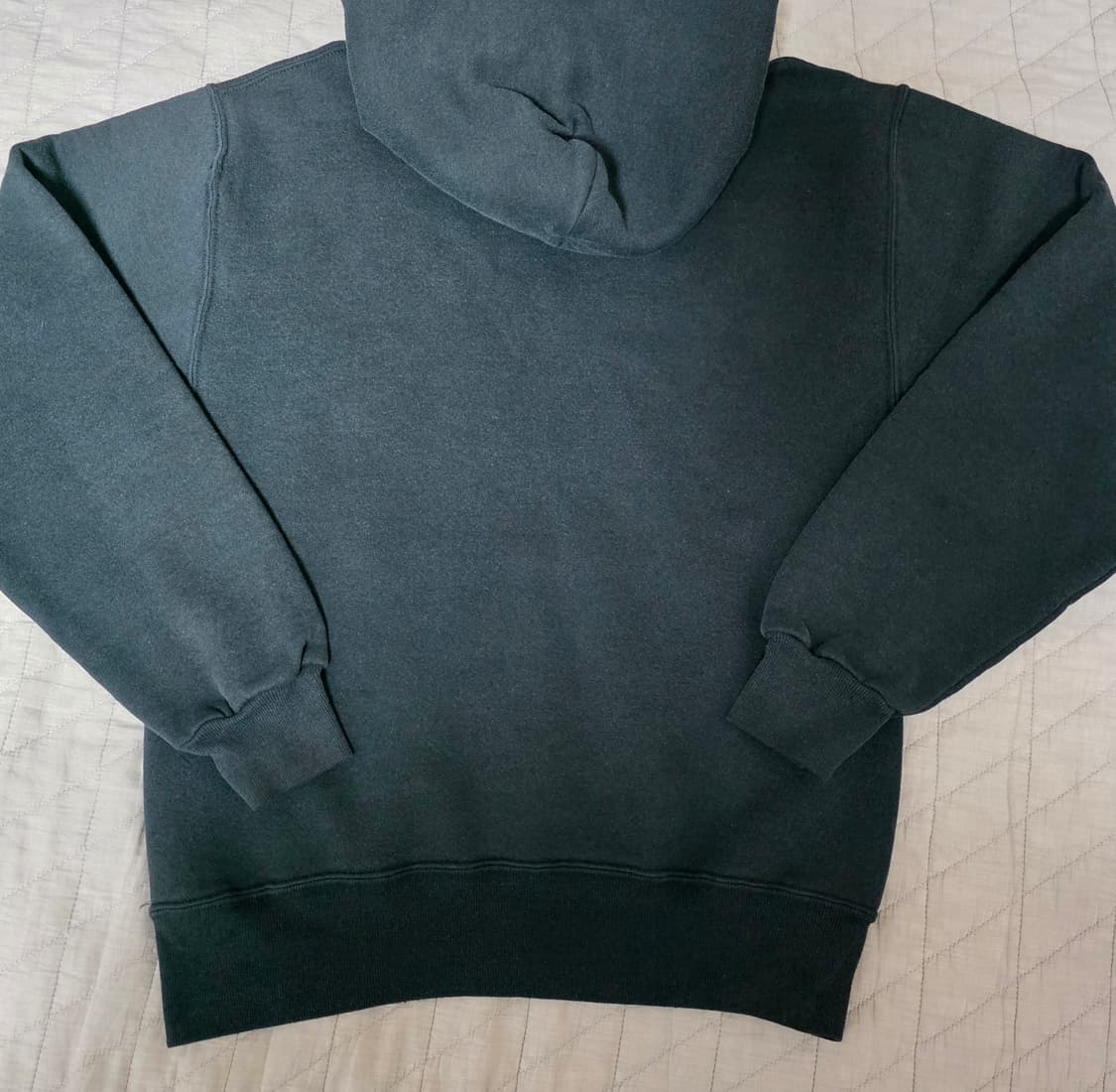 [S] 90s 빈티지 러셀 애슬레틱 블랭크 후드 블랙 ver. 레어사이즈 상품이미지3