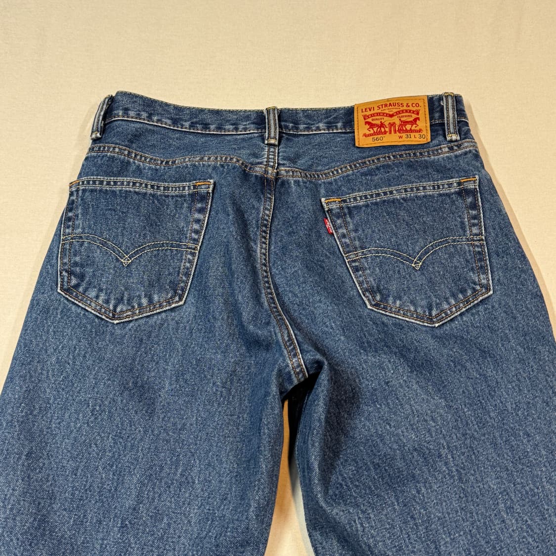 32inch) 리바이스 560 컴포트 루즈 데님 청바지 W28 상품이미지2