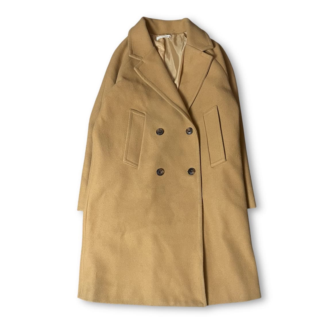 아임스타 베이지 더블코트 상품이미지1