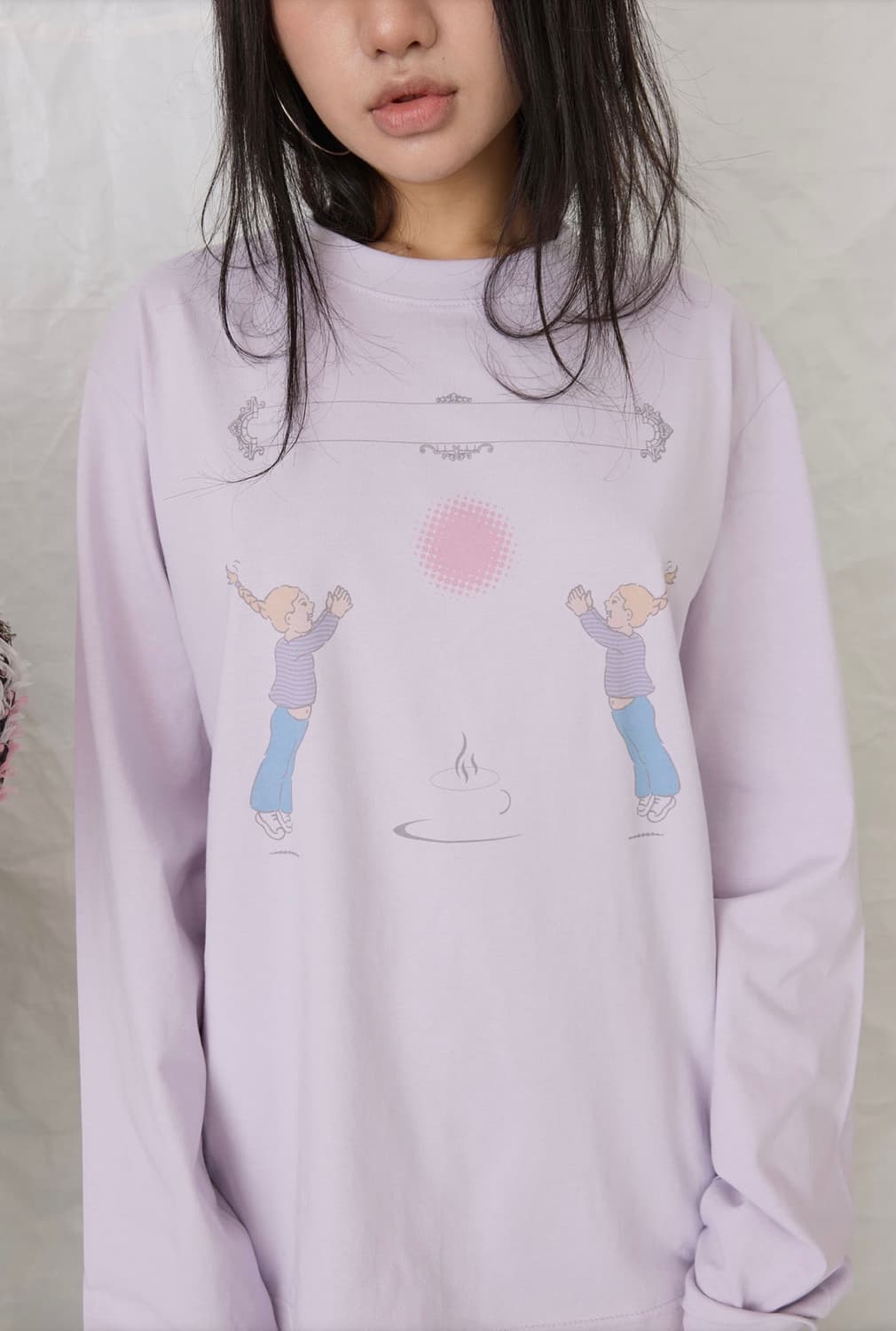 영마일웨어 sunny game long sleeve_violet 택 O 상품이미지1