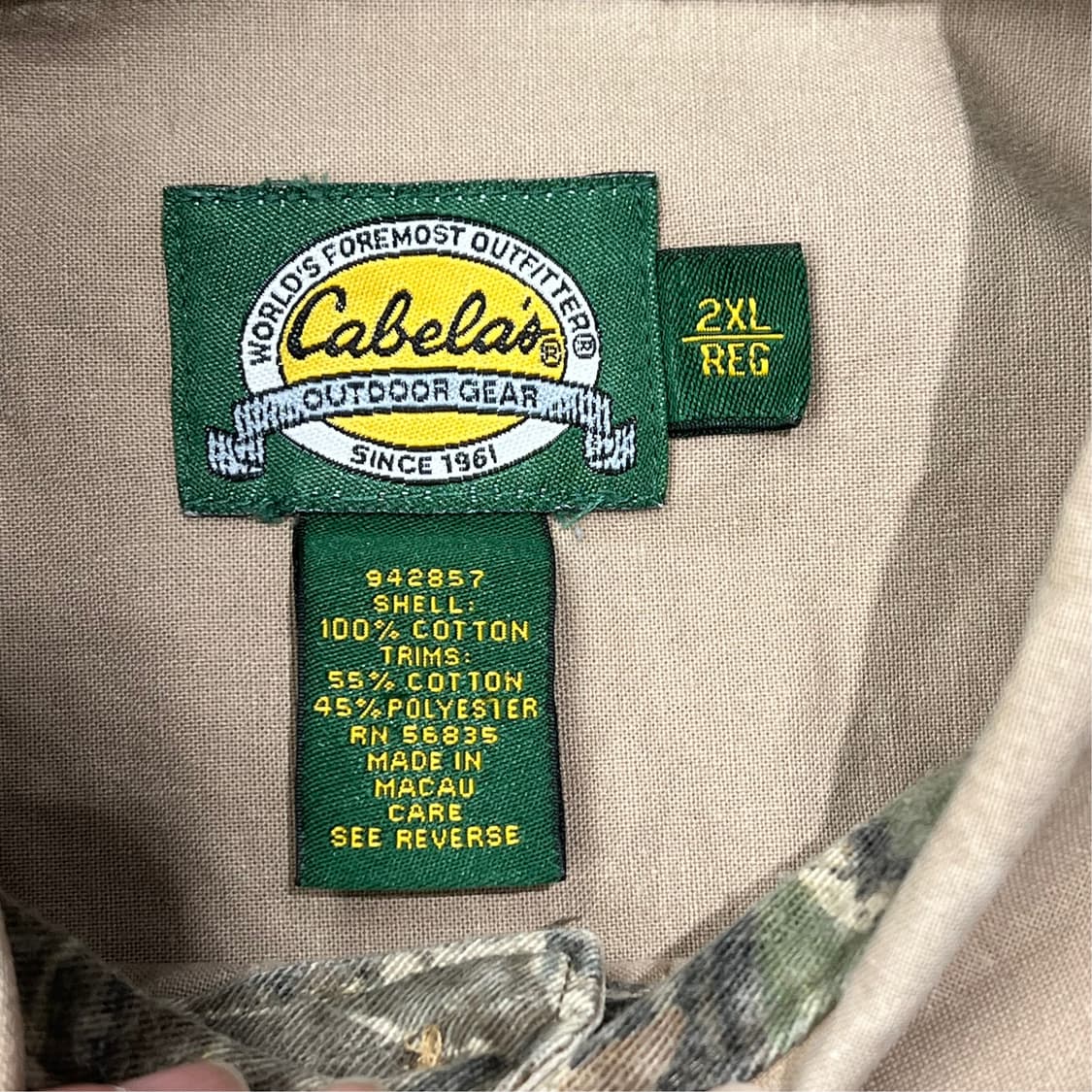 카벨라스 헌팅셔츠 s09508 상품이미지6