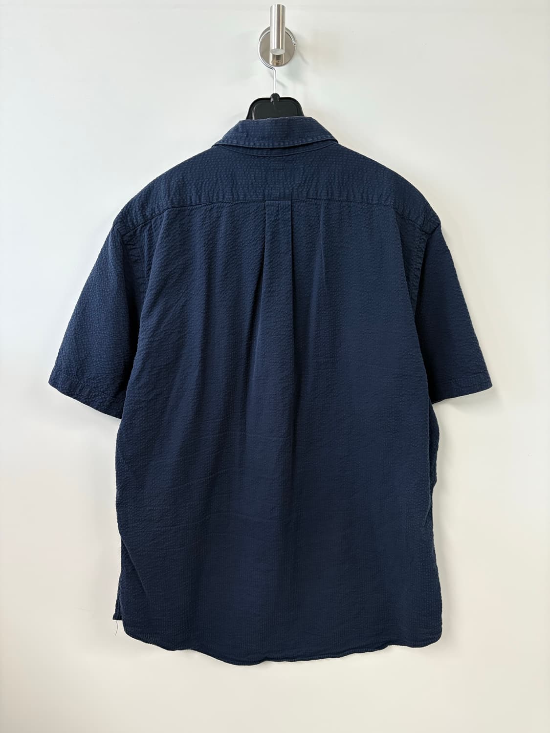 폴로 랄프로렌 신형 네이비 시어서커 반팔 셔츠 상품이미지5