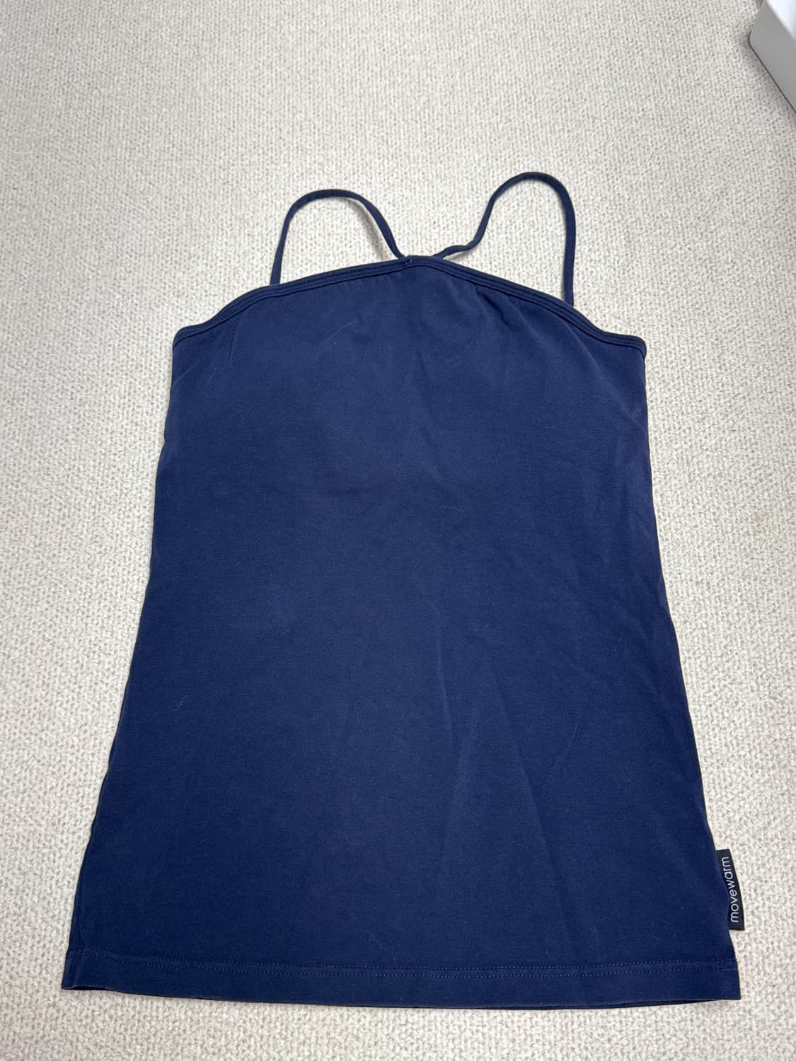 무브웜 Tunnel String Top 네이비 S 상품이미지2