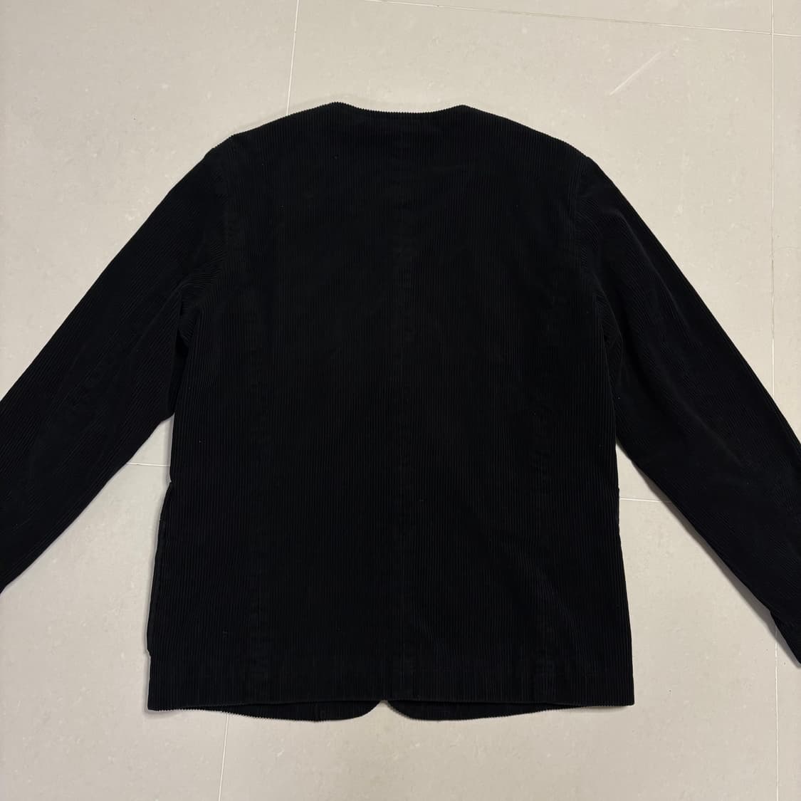 정품 비슬로우 블랙 코듀로이 셋업 카라리스 자켓 벨티드 팬츠 세트 상품이미지5