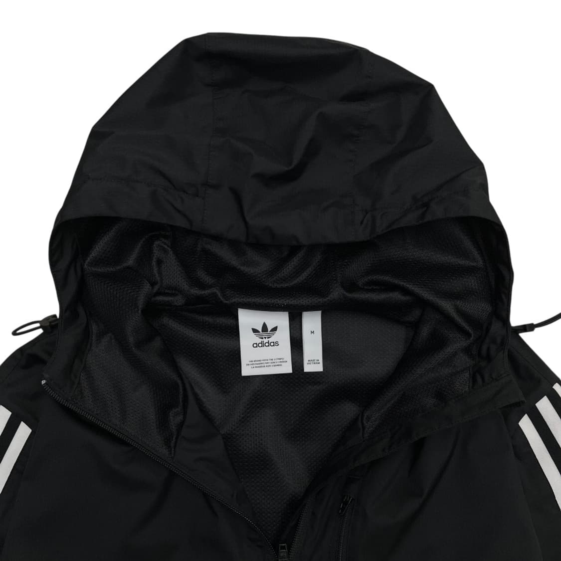 아디다스 화이트라인 락업 블랙 바람막이 M 상품이미지6