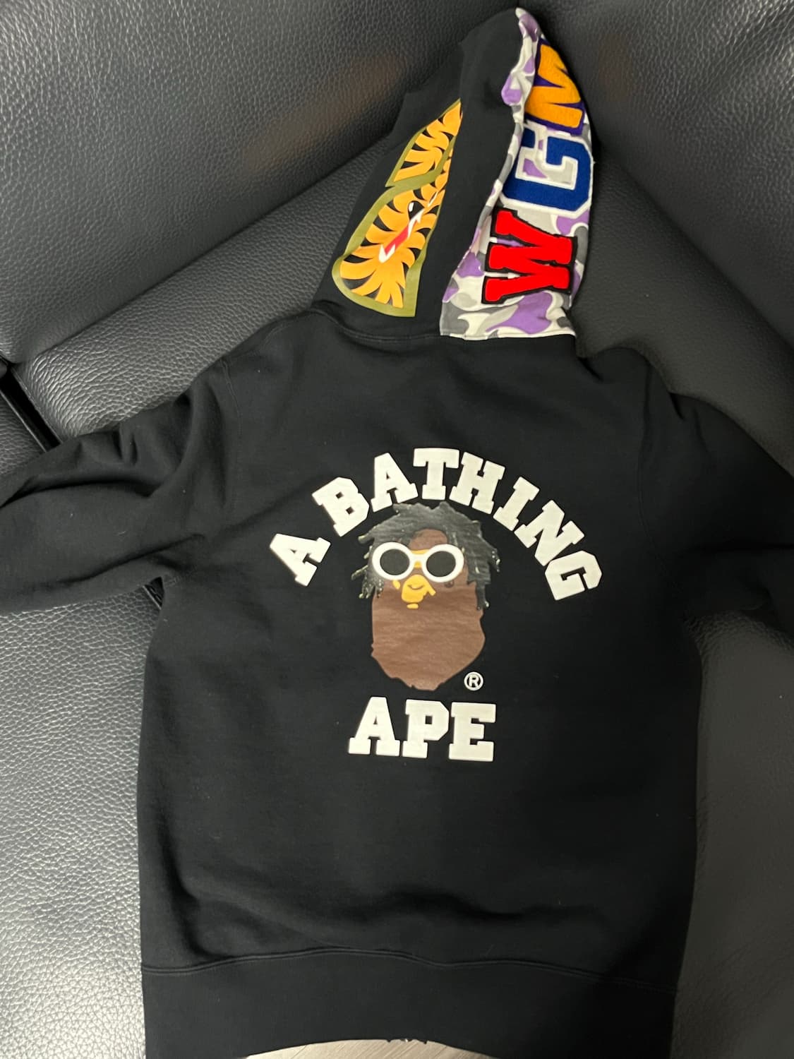 베이프 뉴욕 10주년 위즈칼리파 후드집업 s 상품이미지1