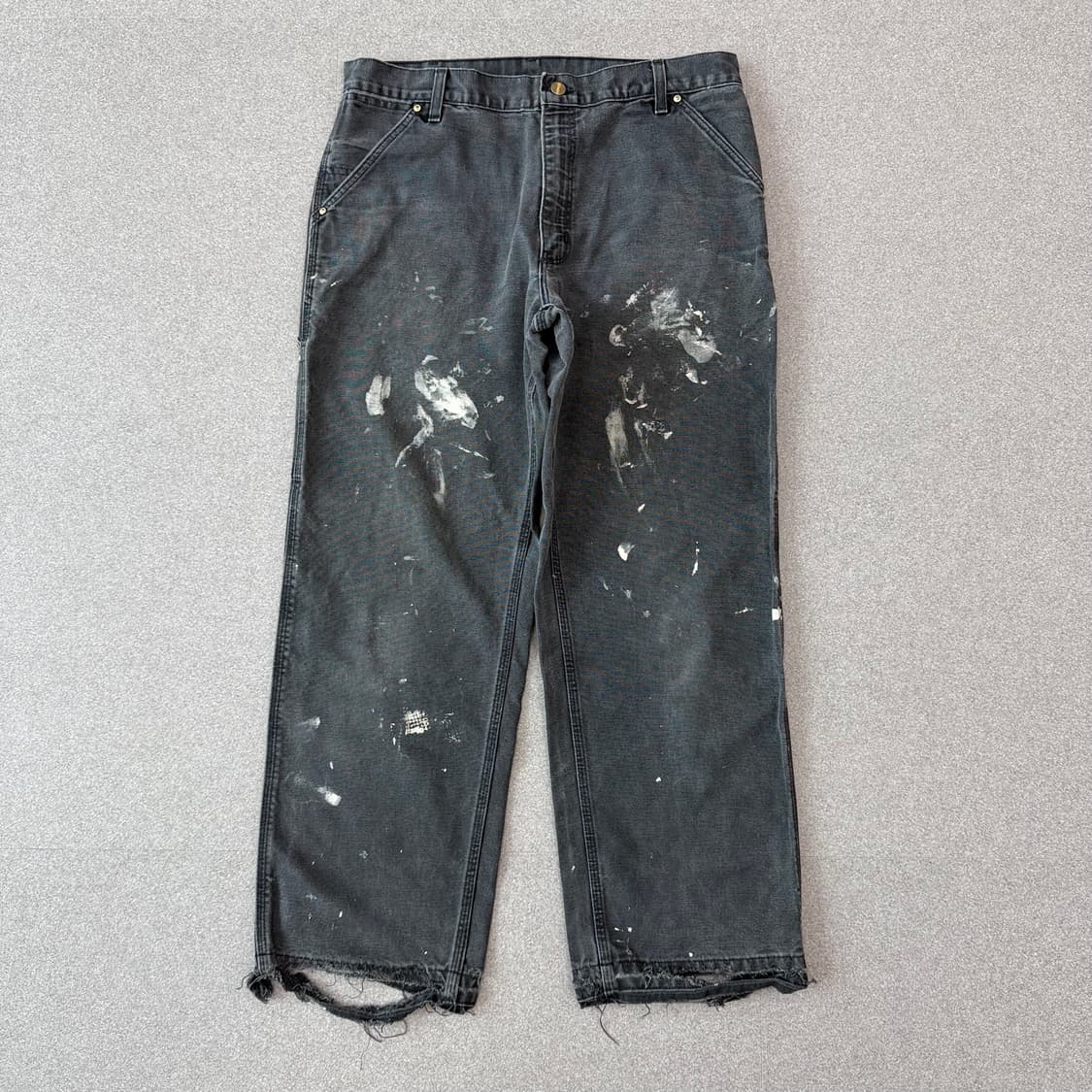 90s 올드 빈티지 칼하트 싱글니 WU1305 B11 BLK 상품이미지1