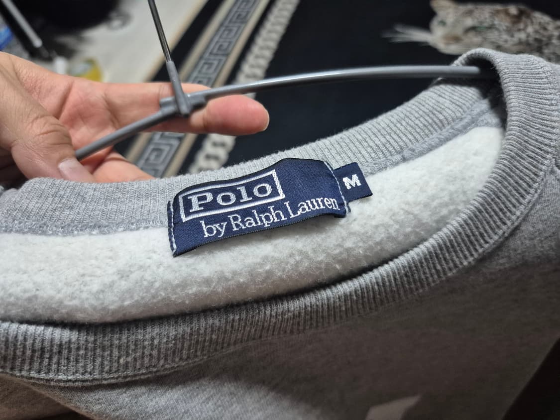 90's 폴로 랄프로렌 빈티지 USA 로고 스웻셔츠 M 정품 상품이미지3