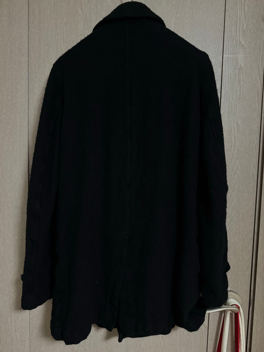 L]꼼데가르송 옴므 듀스 축융 피코트  상품이미지2