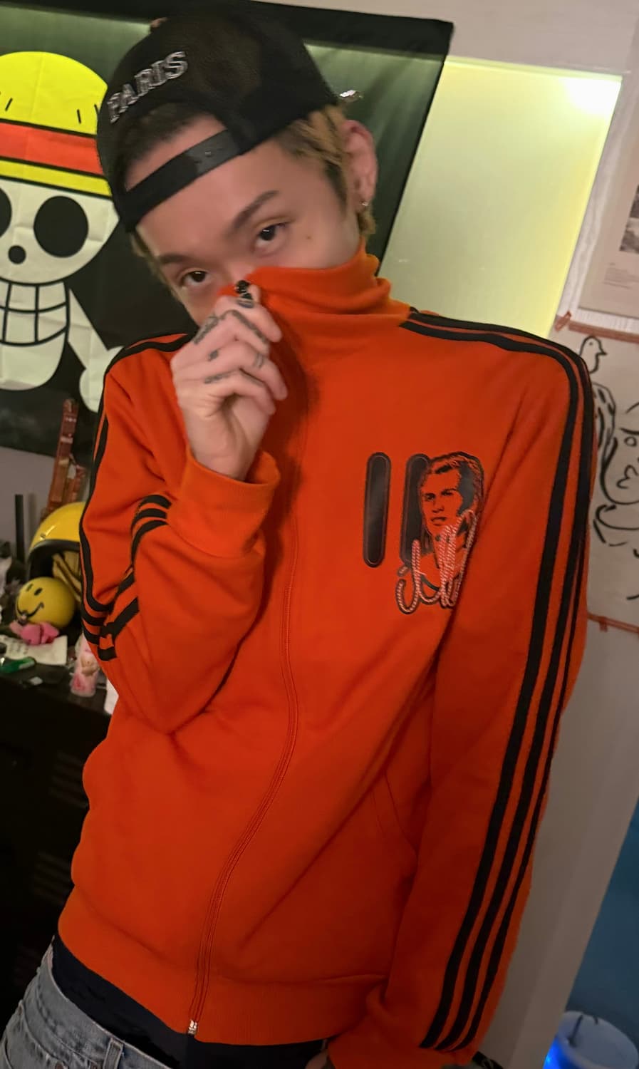 아디다스 오렌지 트랙탑 100 상품이미지1