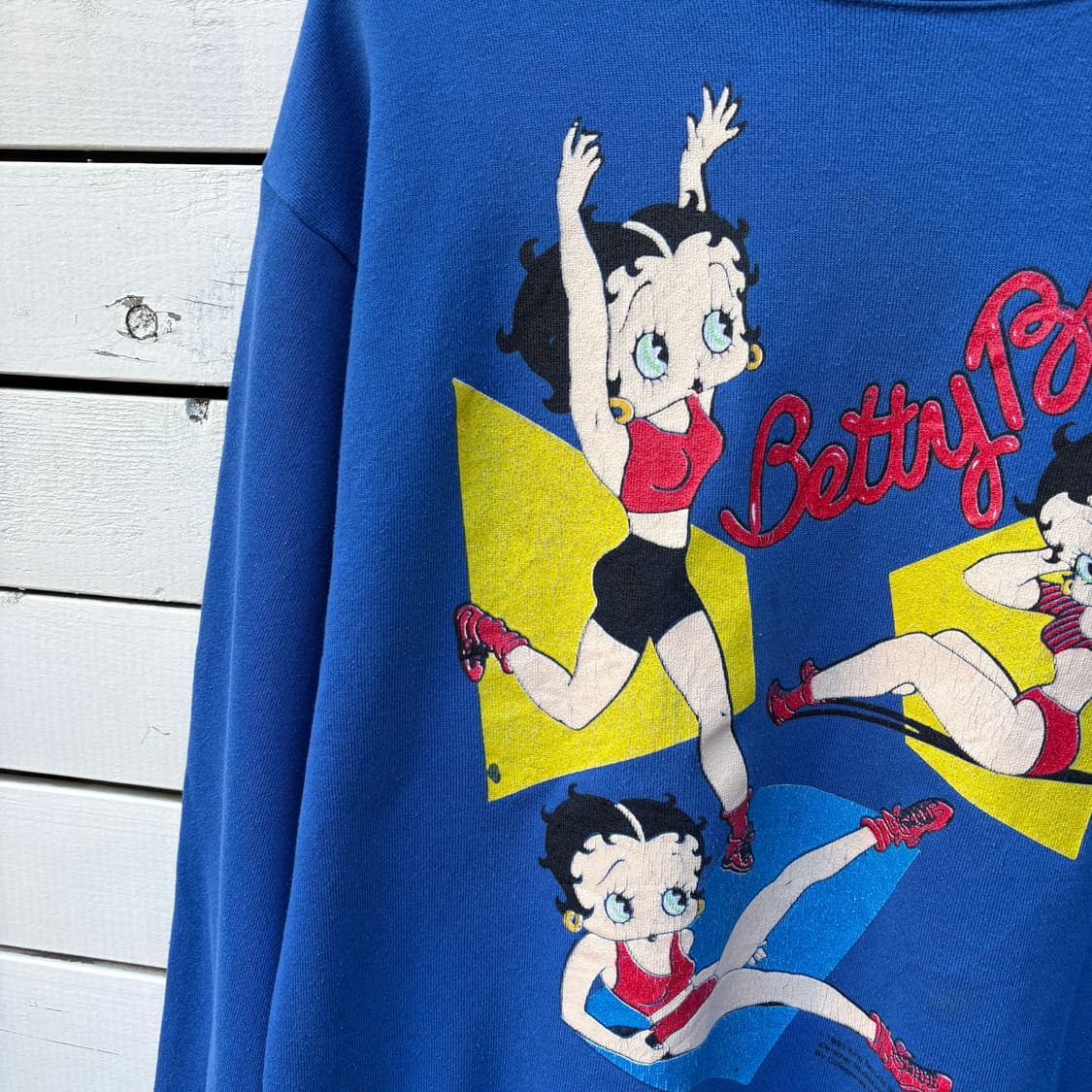 Betty boop 90s 베티붑 made in usa 맨투맨 상품이미지3