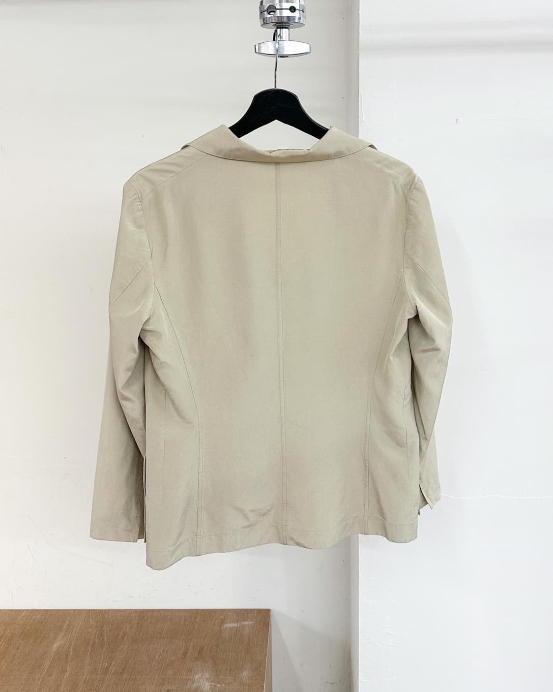 질샌더 베이지 폴리 2b 포켓 자켓  상품이미지6