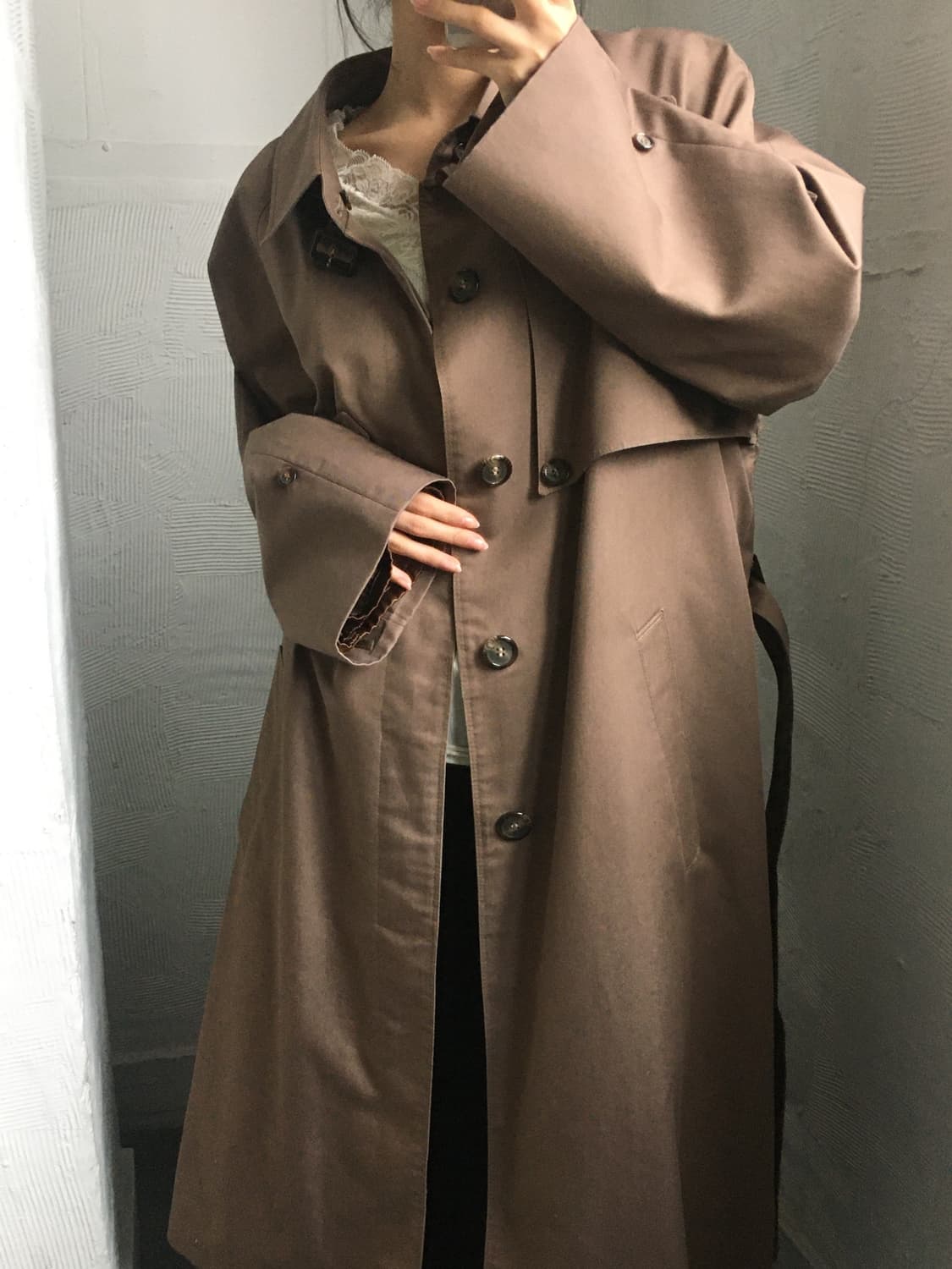  Dior Monsieur 디올 무슈 베이지 컬러 트렌치 코트   ﻿ 상품이미지1