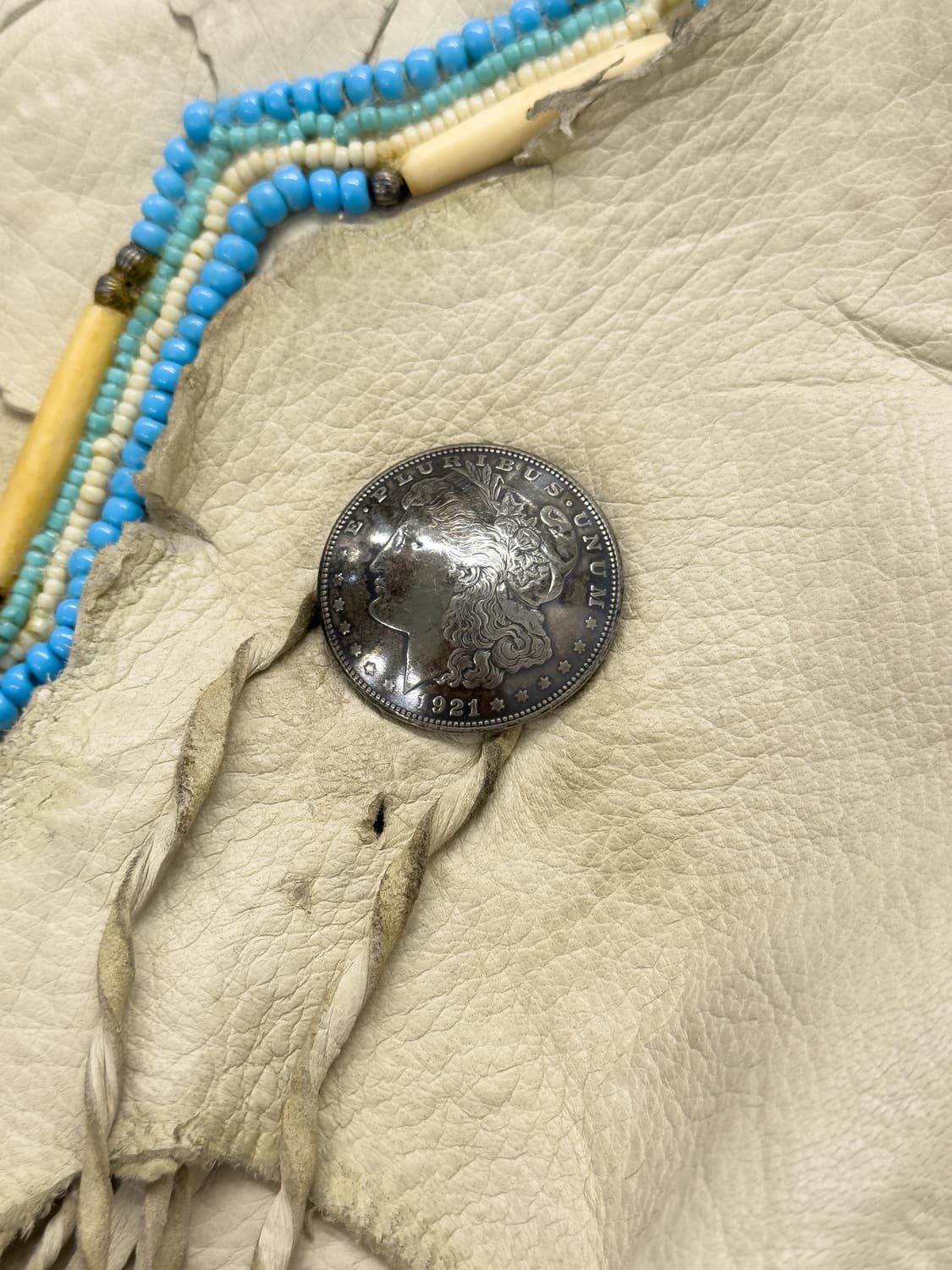 70s ‘Runner Horse’  웨스턴 벅스킨 프린지 셔츠 상품이미지7