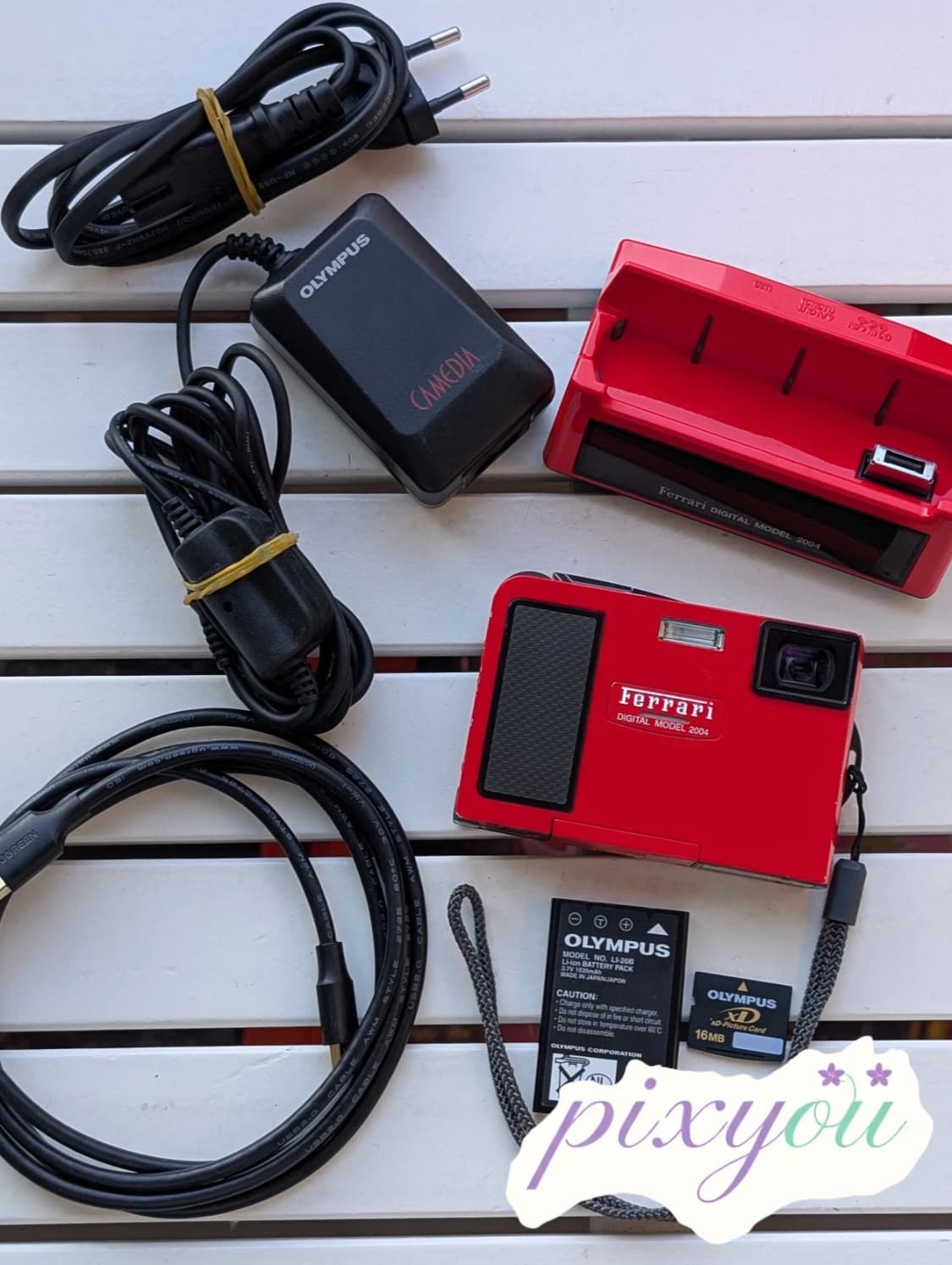 올림푸스 Mju 400 (페라리 한정판)팝니다 상품이미지1