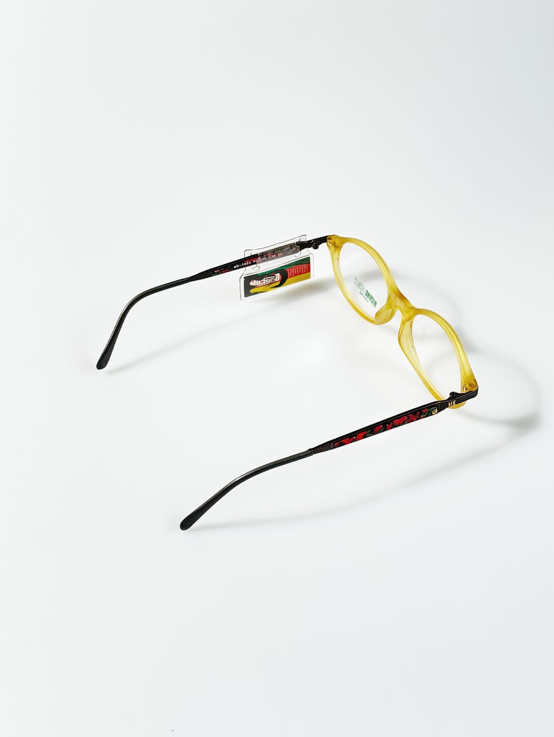 90s 미치코 코시노 런던 뿔테 오벌 프레임 빈티지 안경 상품이미지4