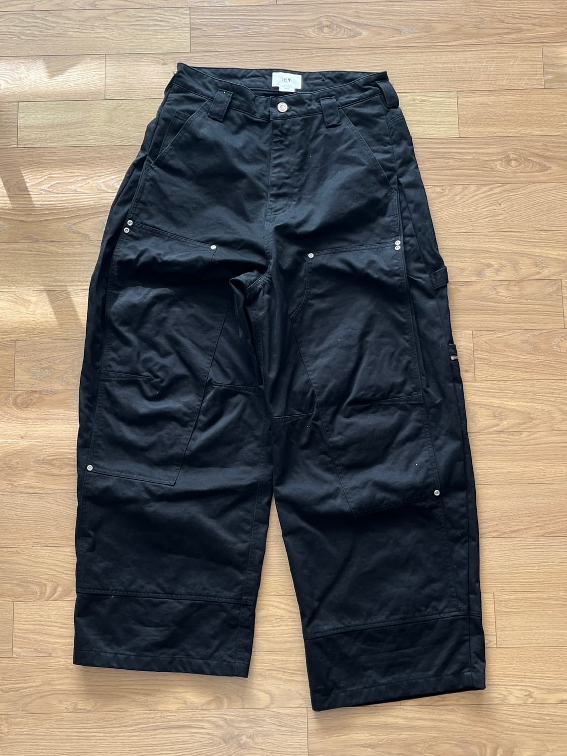 IEY NU-MAC CARPENTER PANTS Black [M] 상품이미지1