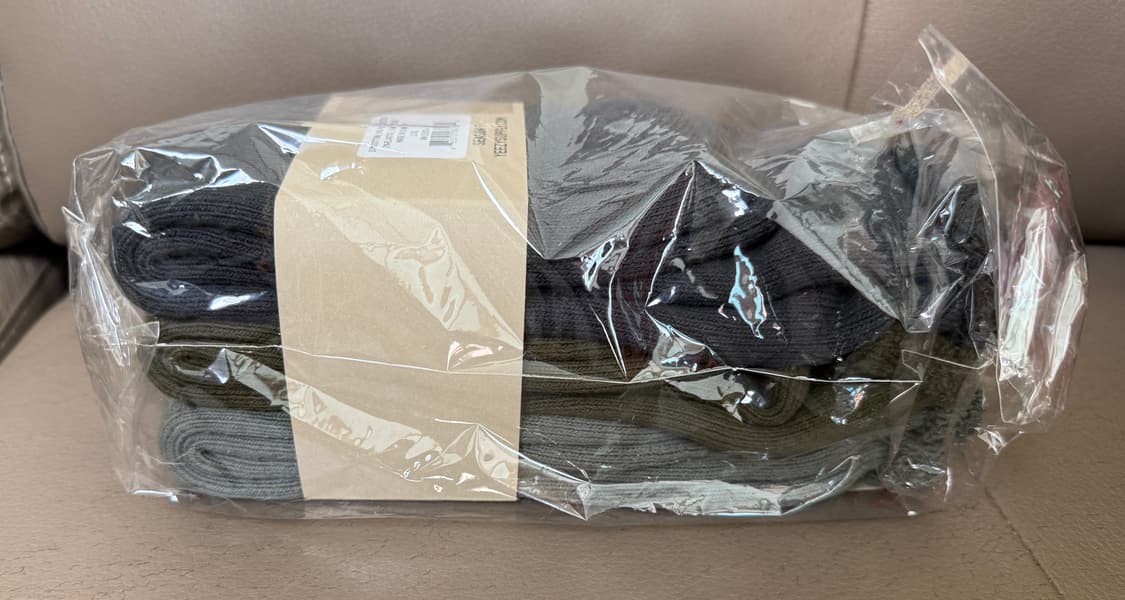 [새상품/L,XL] 이지 시즌7 칼라바사스 삭스 양말 3페어 상품이미지3