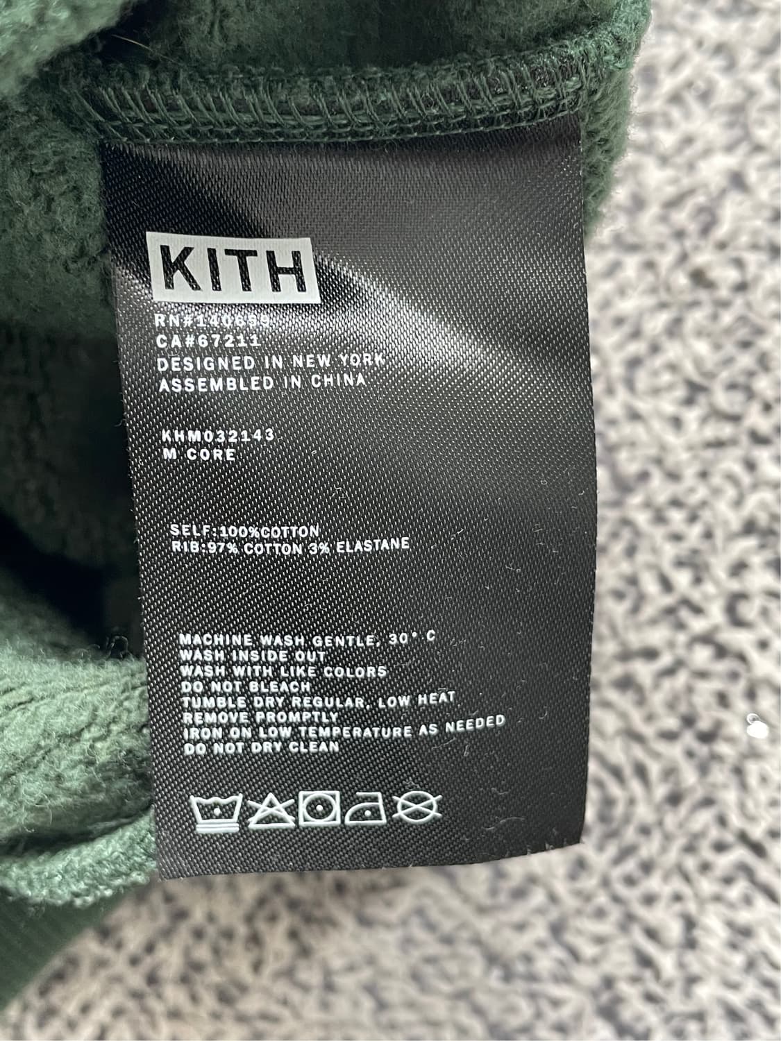 KITH 맨투맨 딥그린 L사이즈 상품이미지7