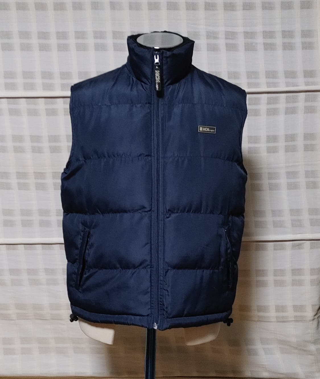 MCM 네이비 패딩 조끼 M (95~100 정도) 상품이미지4