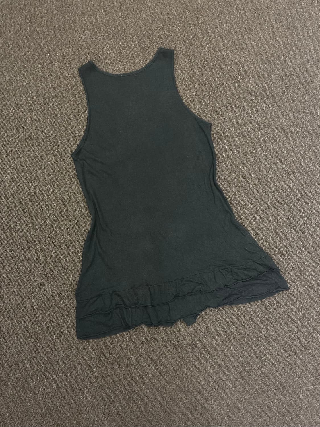 L)Japanese vintage 여성 단추 플리츠 나시 원피스 상품이미지6