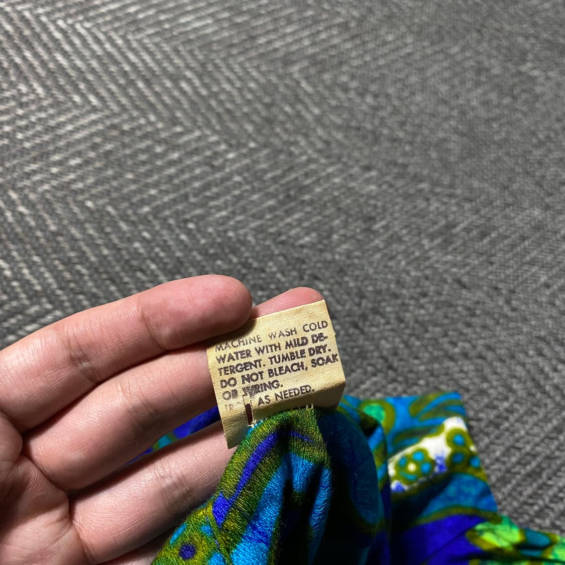 80-90s OG 빈티지 패턴 아크릴 하와이안 셔츠 상품이미지3