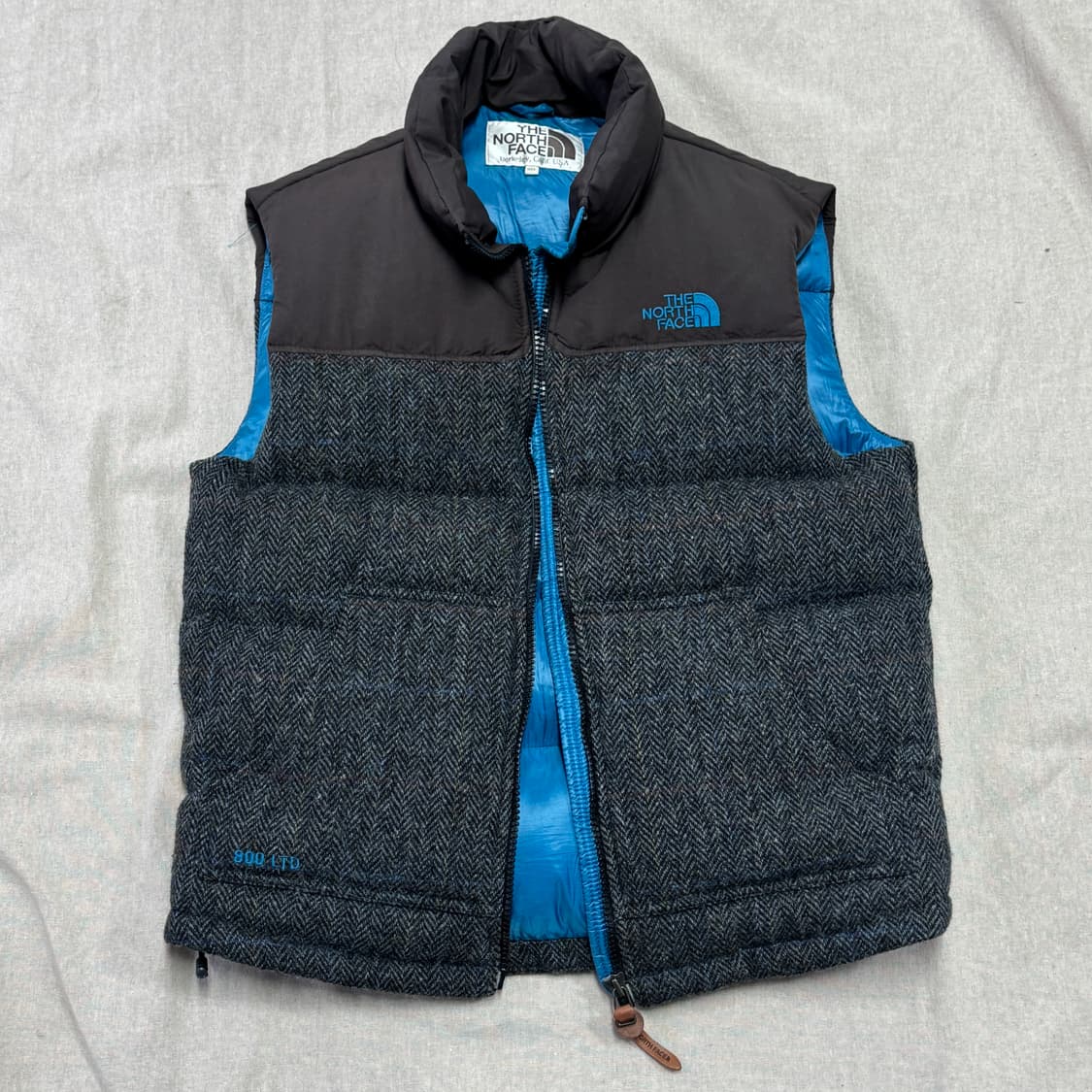 노스페이스 해리스트위드 헤링본 베스트 패딩조끼 L 상품이미지1