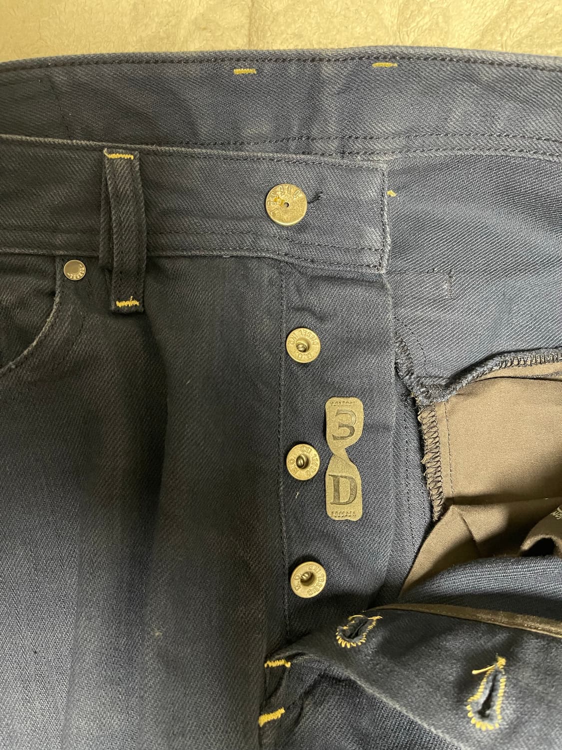 디젤(Diesel) BRADDOM 데님 청바지 네이비 32 상품이미지6