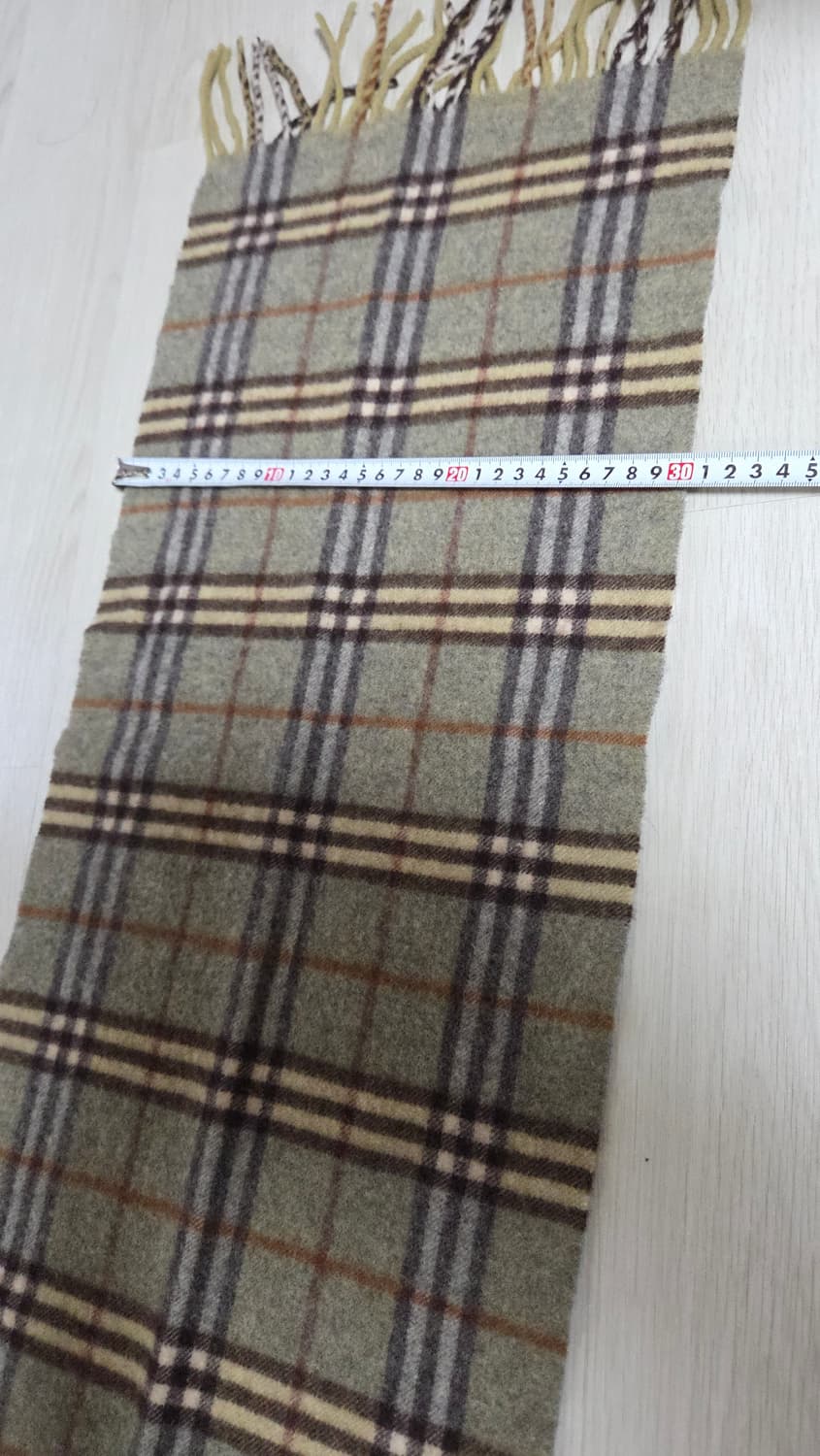 버버리 노바체크 캐시미어 머플러 상품이미지3