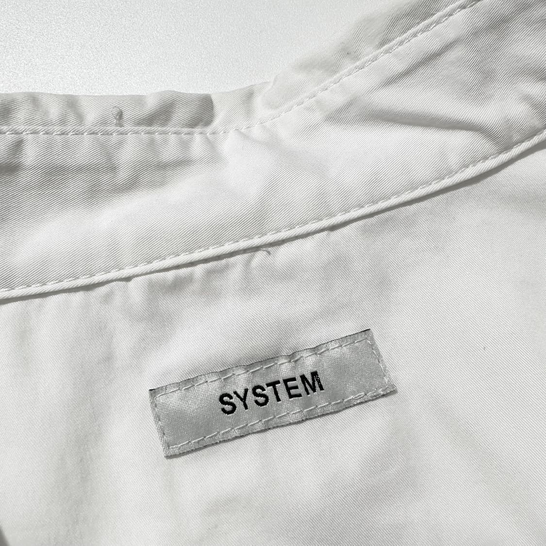 시스템옴므 메탈링 셔츠 상품이미지4