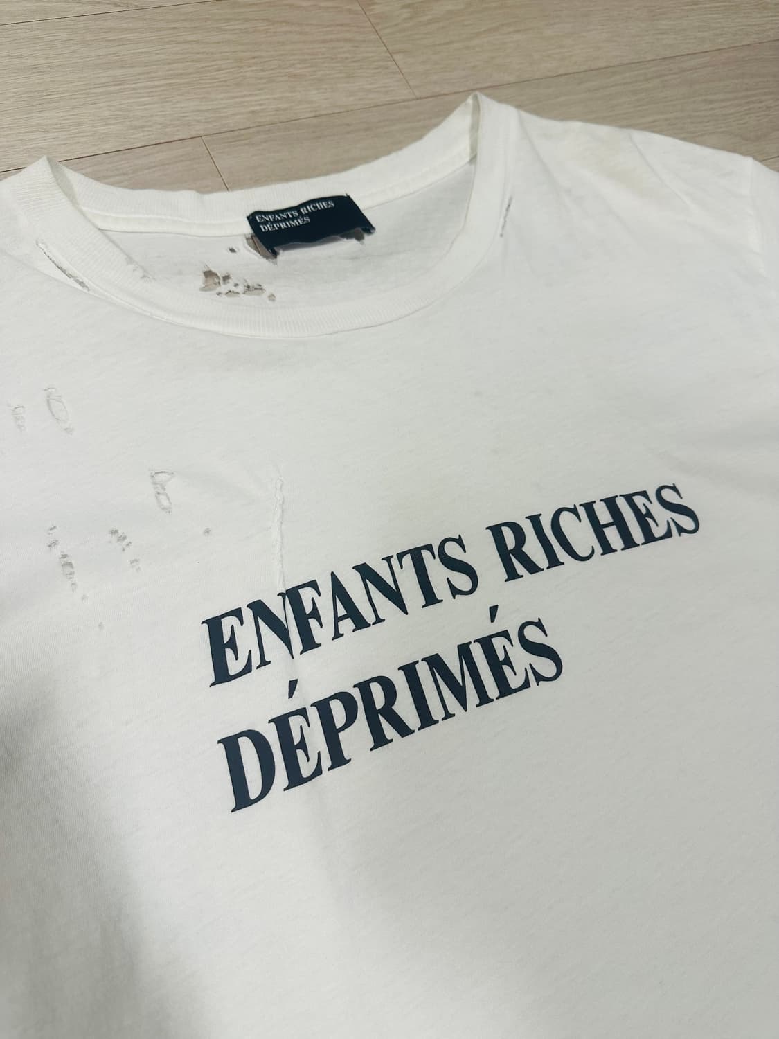 앙팡리쉬데프리메 erd 디스트로이드 클래식 로고 티셔츠 상품이미지1