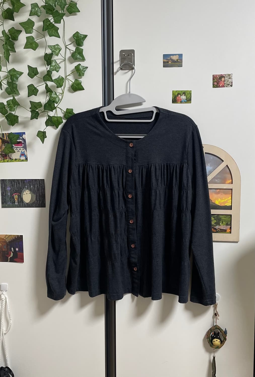 모리걸 원피스세트 #원피스 #가디건 #블랙모리 상품이미지3