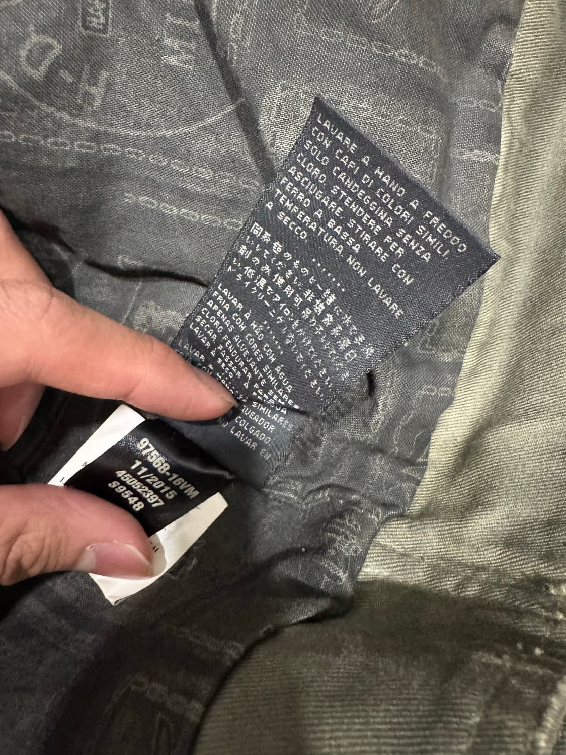 할리데이비슨 카키 자켓 상품이미지7