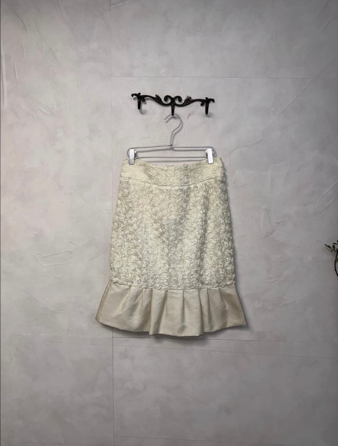 오즈세컨 O’2nd vintage rose skirt 상품이미지3