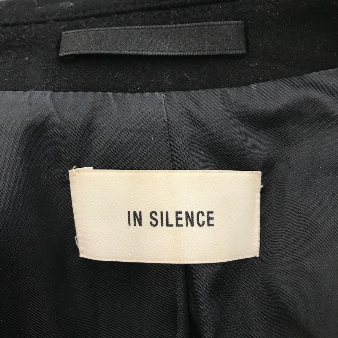 인사일런스 울 캐시미어 코트 [S] 상품이미지4