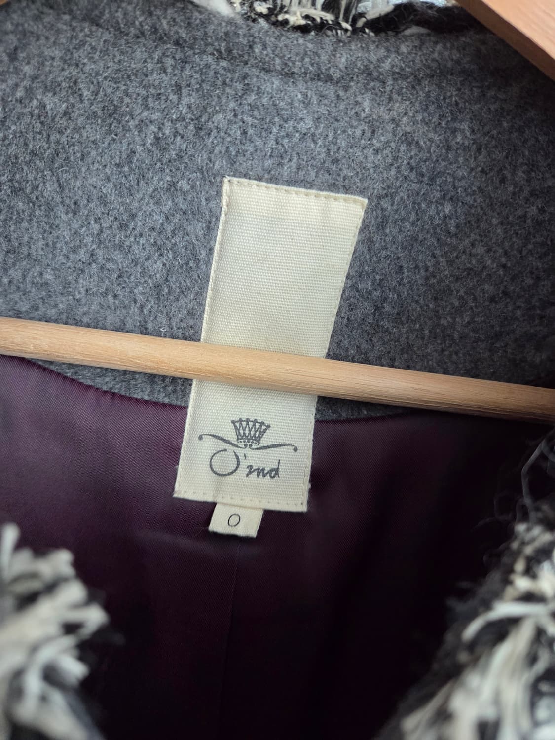 오즈세컨 트위드자켓  상품이미지4