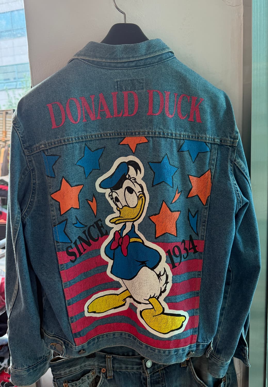 VTG POPPINS × Disney Donald Duck 데님 자켓 상품이미지1