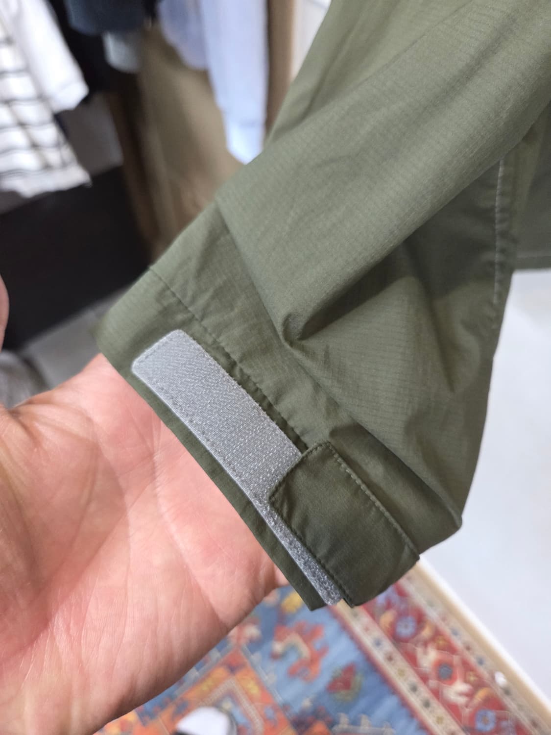 살로몬 릿지 라이트 경량 바람막이 후드자켓 xl 상품이미지7