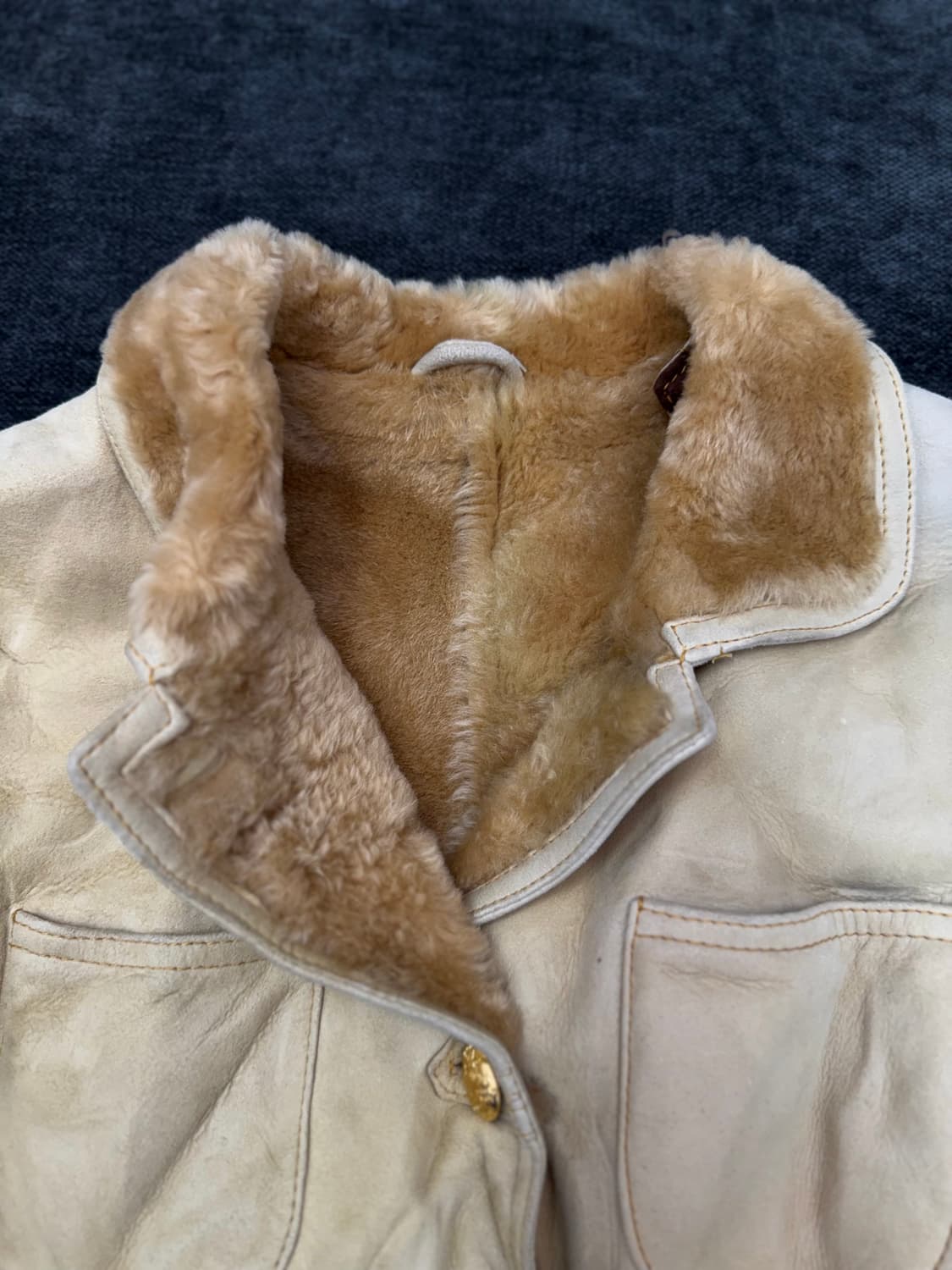 g.estilo 램스킨 시어링 코트 상품이미지2