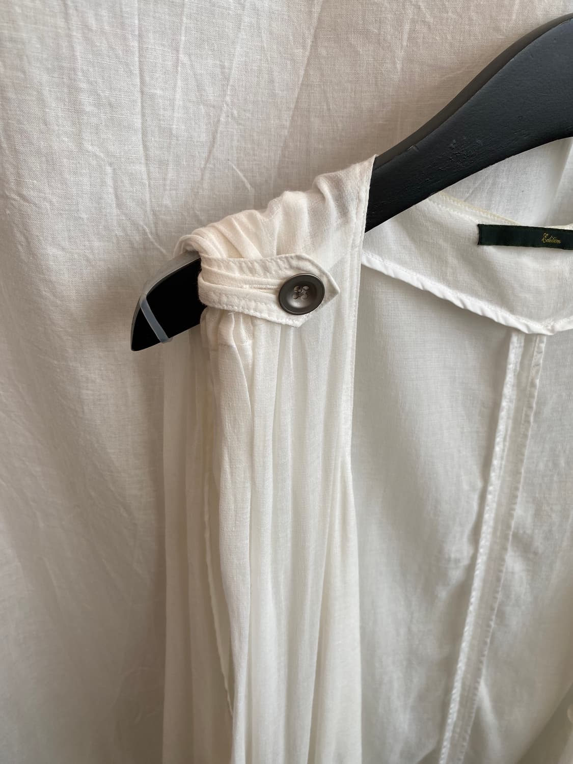 화이트 시스루 베스트 자켓(F) 상품이미지4