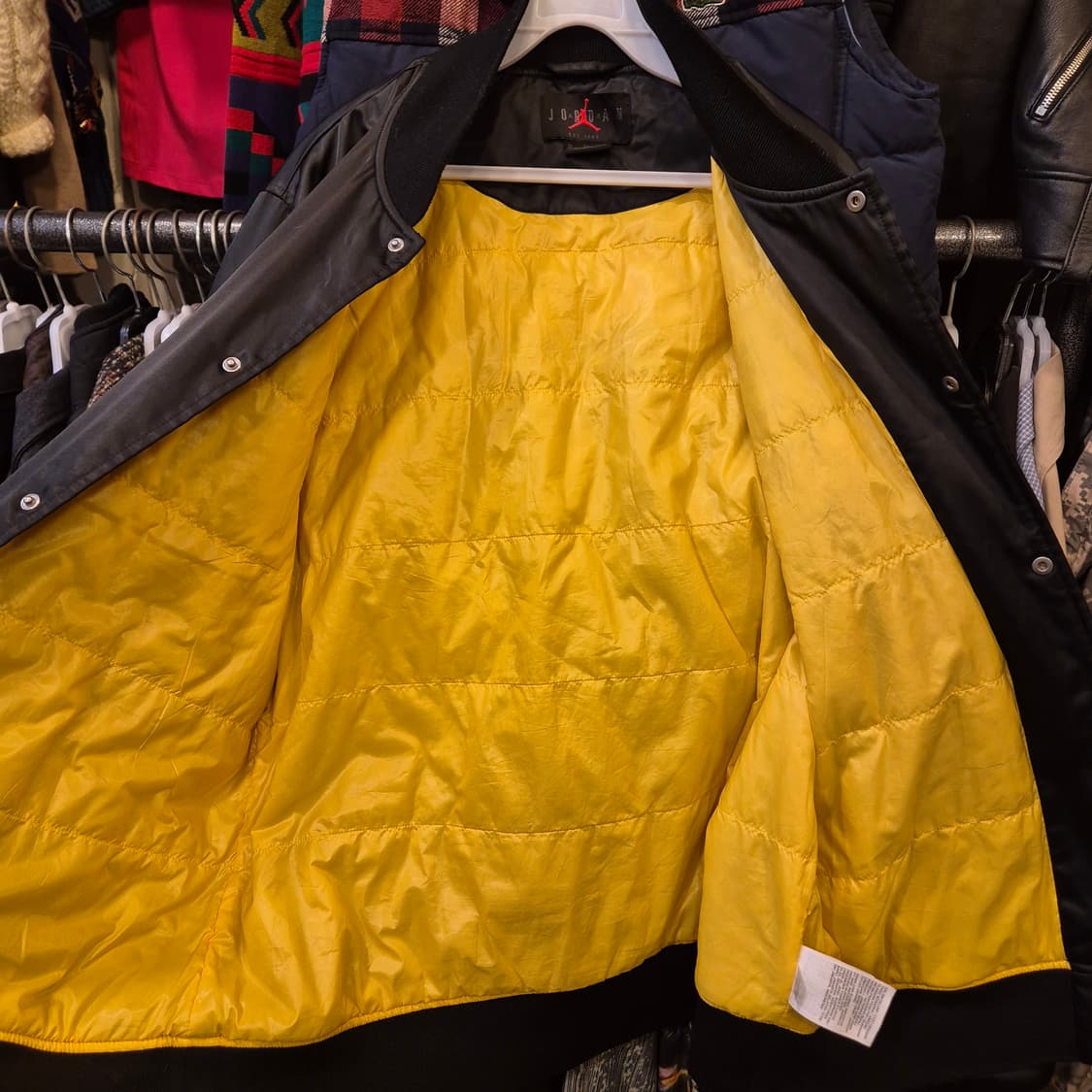 XL(착샷잇음) 나이키 조던 블랙 블루종자켓  상품이미지8