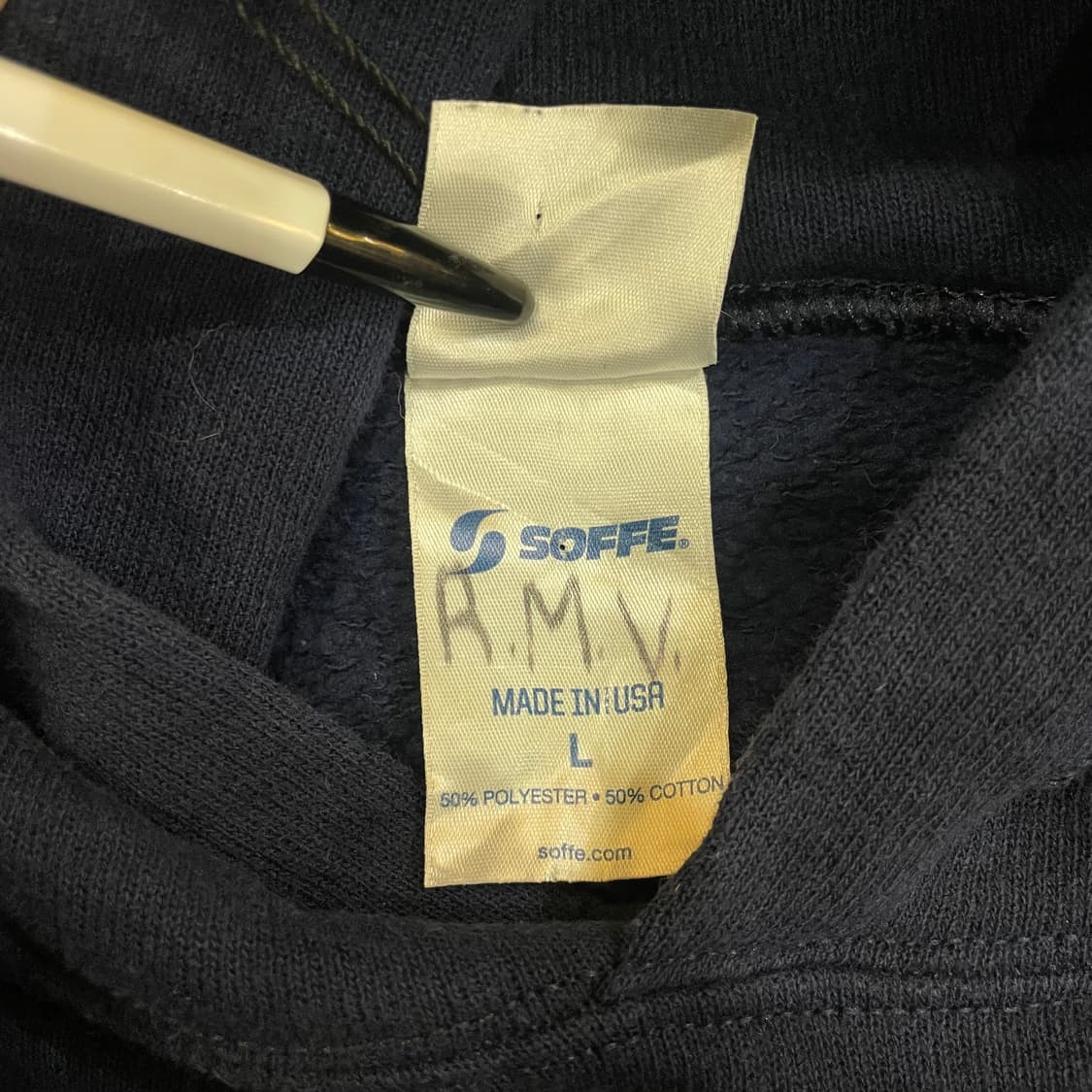 (L) USA Soffe NAVY 밀리터리 미해군 후드티    상품이미지7