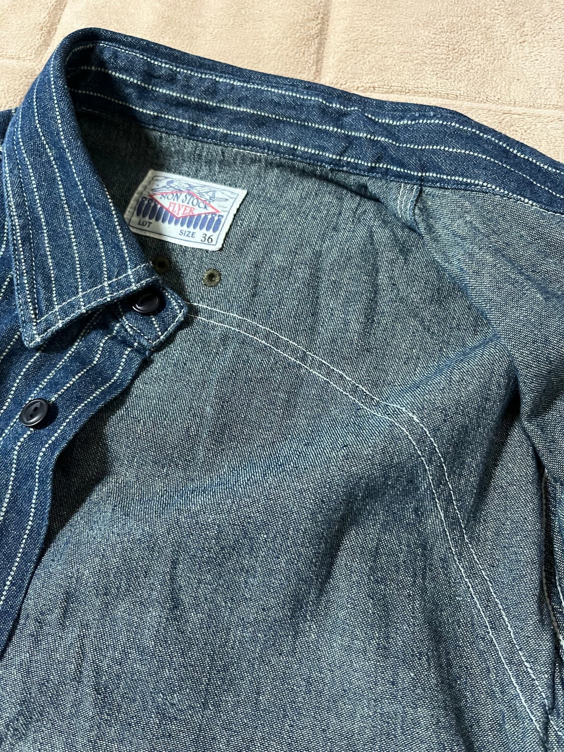 브론슨 와바시 데님셔츠 상품이미지3