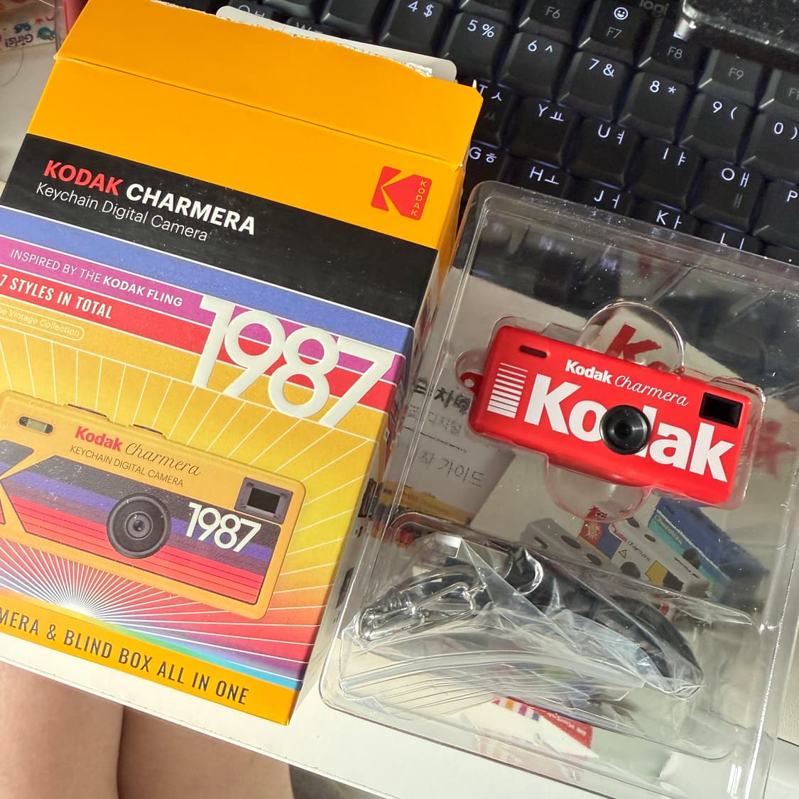 코닥 차메라 레드 빨강 (미사용) 상품이미지1