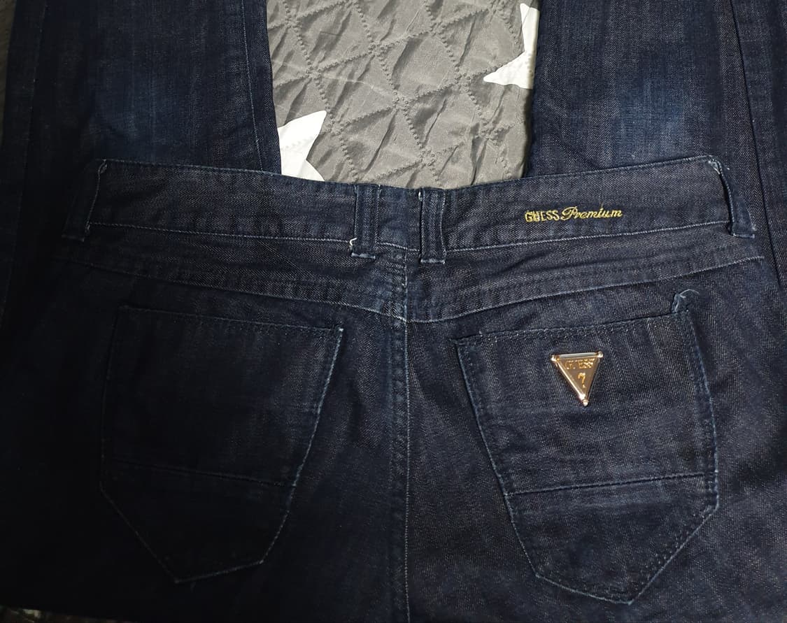 게스 프리미엄 빈티지 금장 생지데님 (28) 상품이미지4