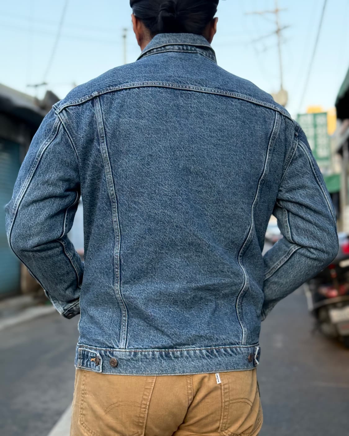 리바이스 52304 타입 3세대 데님 배기 트러커 자켓 S 상품이미지10